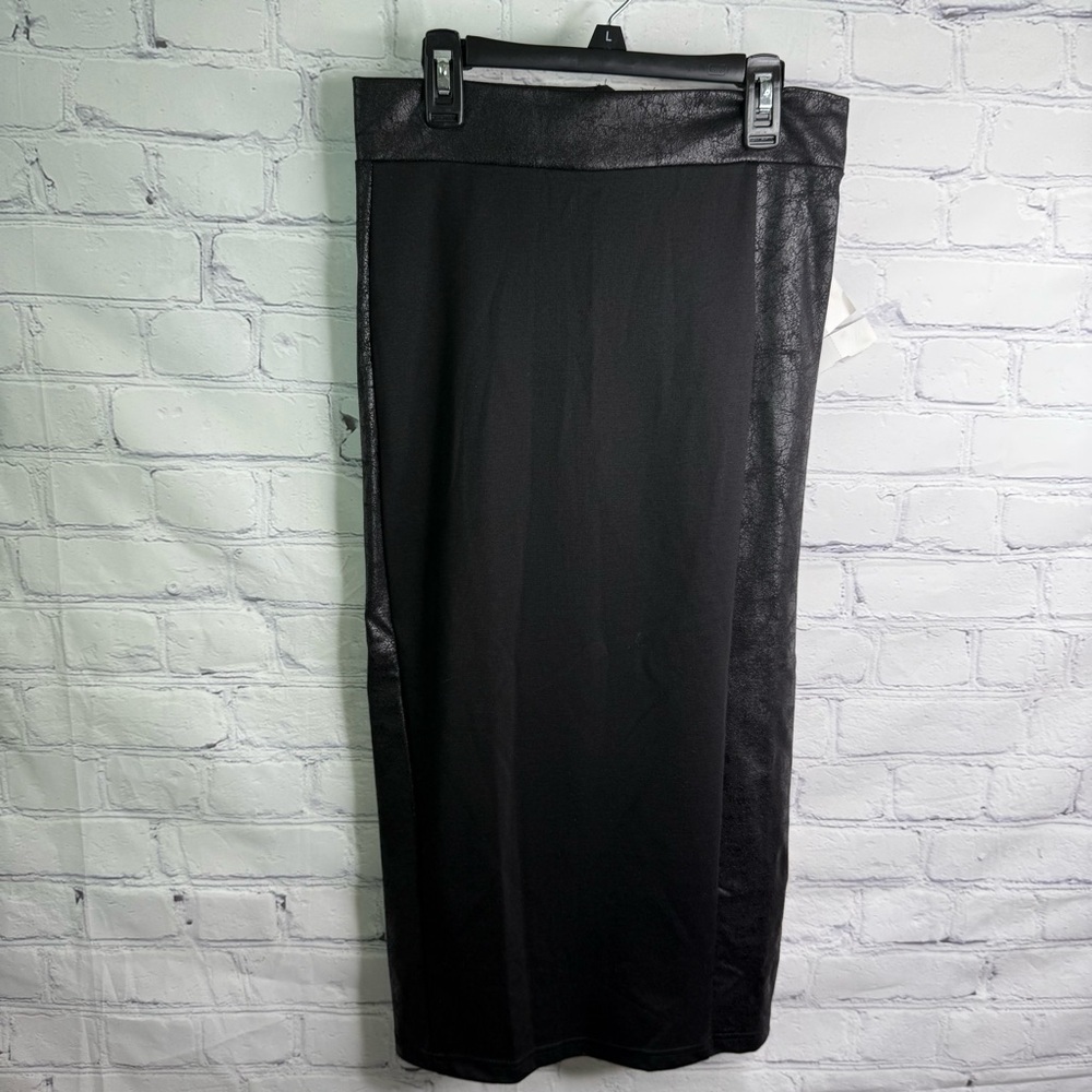 NICKI MINAJ Black Long Pencil Skirt Medium